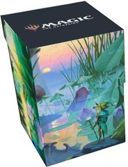 Ultra Pro - Deck Box 100+ - MTG Bloomburrow Blue (Season Lands: Island (Summer))